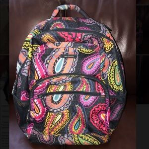 Vera Bradley Backpack In Twilight Paisley